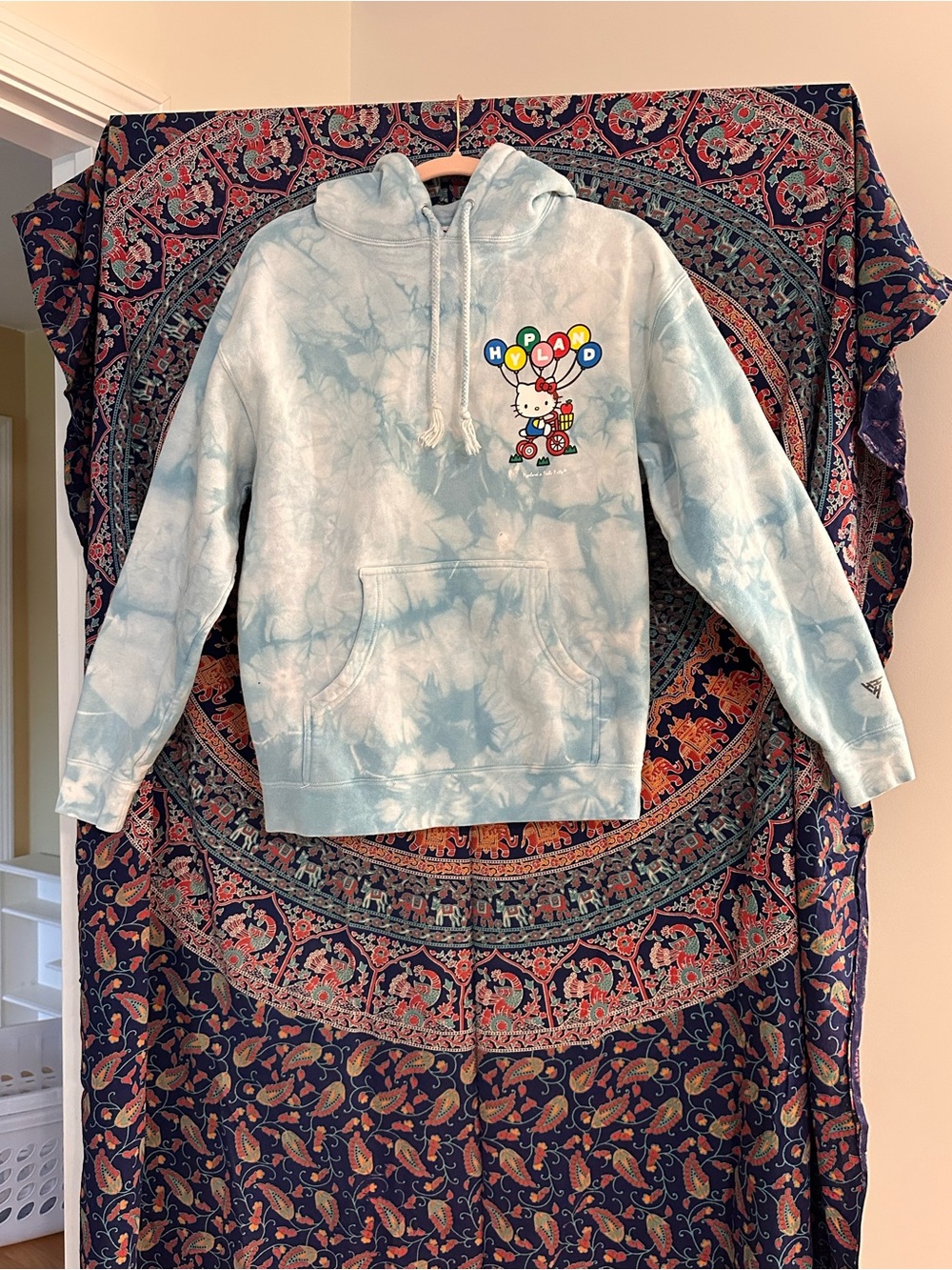 Hello Kitty Light Blue Tee with Red Accent